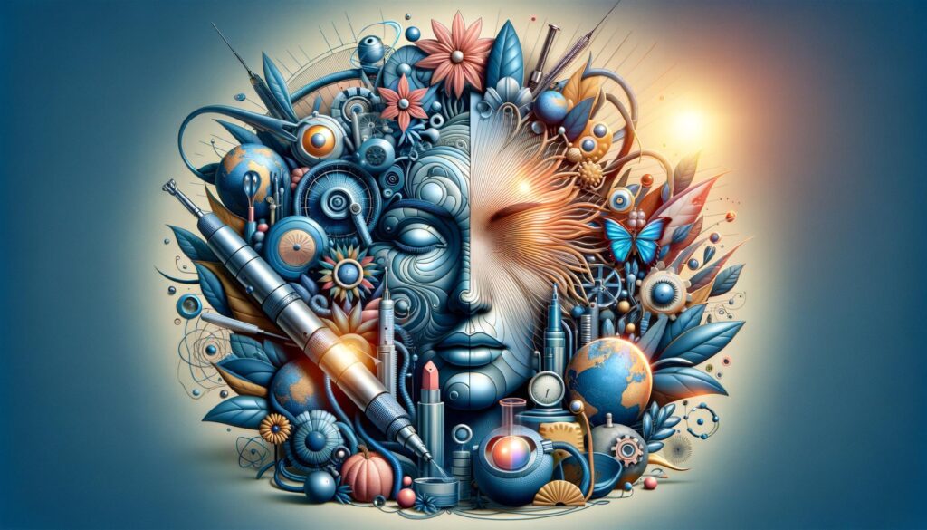 Les zones du visage traitables avec le Plasma Pen.